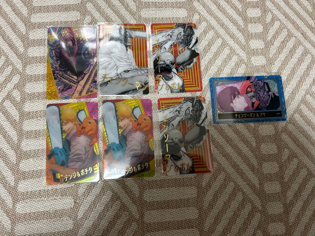チェンソーマン 箔押しクリアカード ジャンプショップ - メルカリ