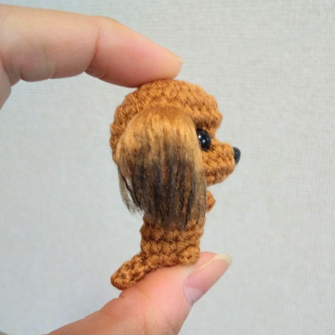 ダックスのあみぐるみ　185