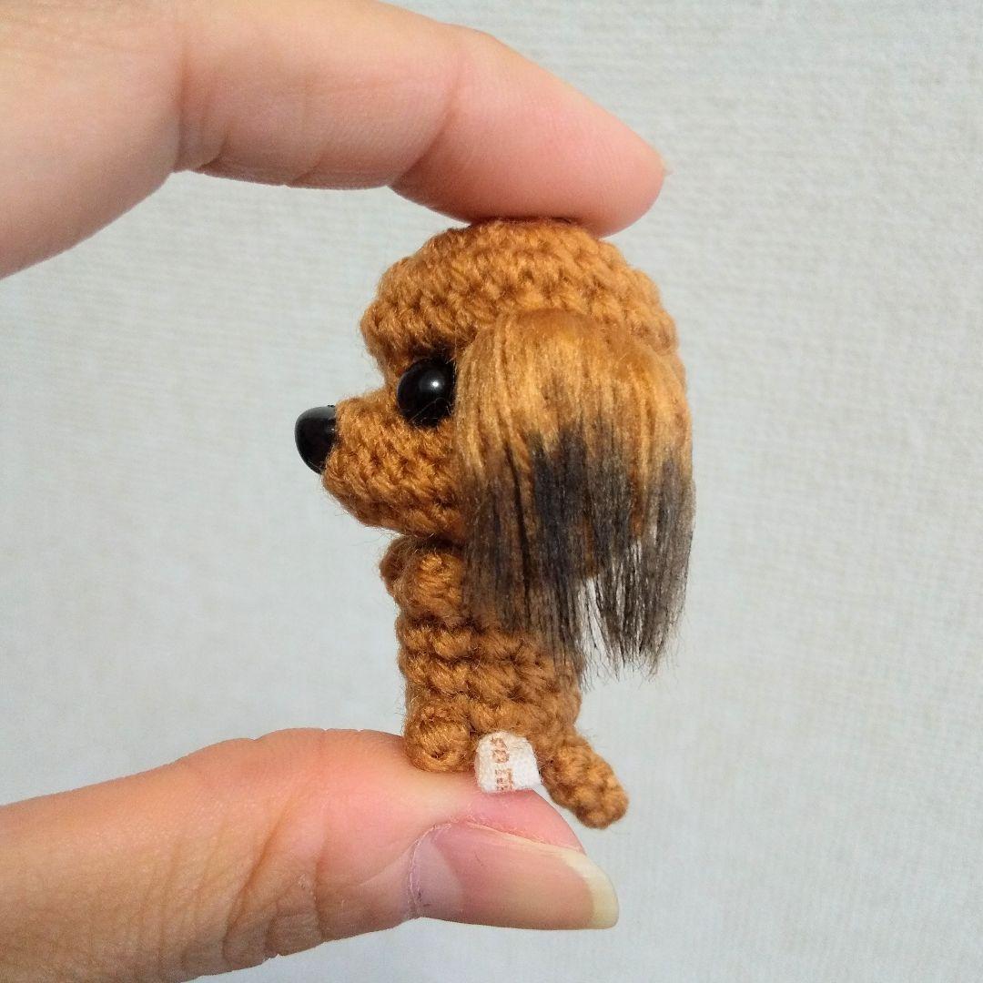 ダックスのあみぐるみ　185