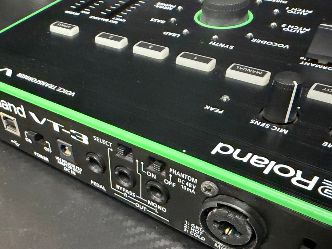 Roland VT-3 音声変換器　ボコーダー