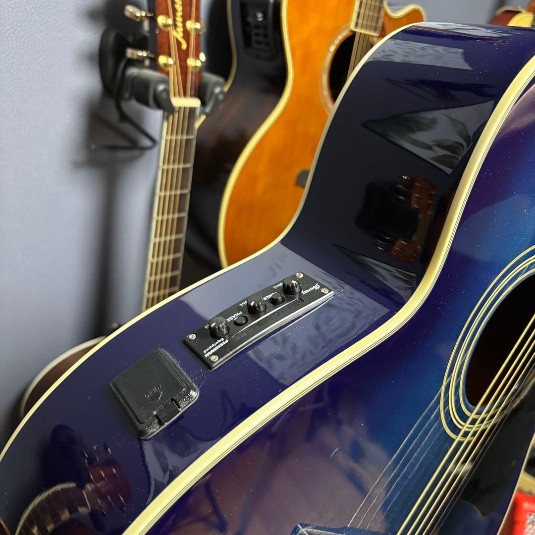 美品エレアコ】James JF400-SBB fishmanプリアンプ装着