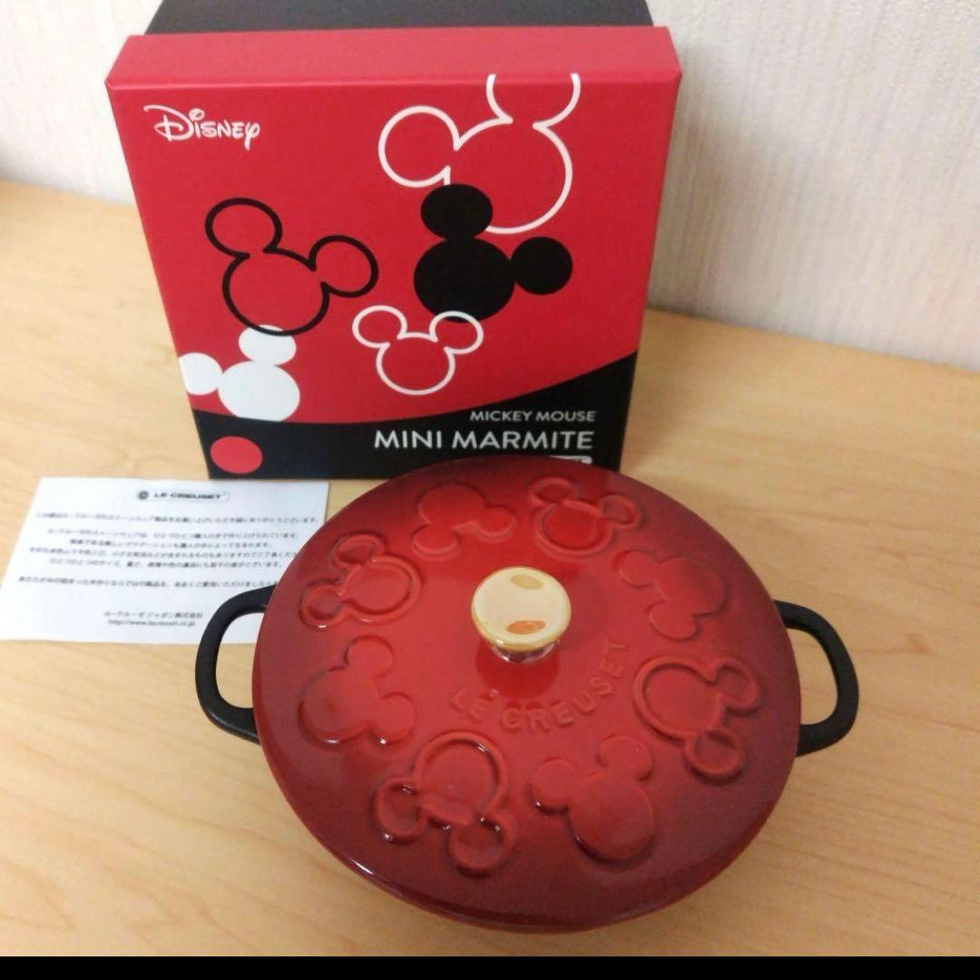 新品 未使用 ディズニー ミッキー ミニマルミット ルクルーゼ - メルカリ