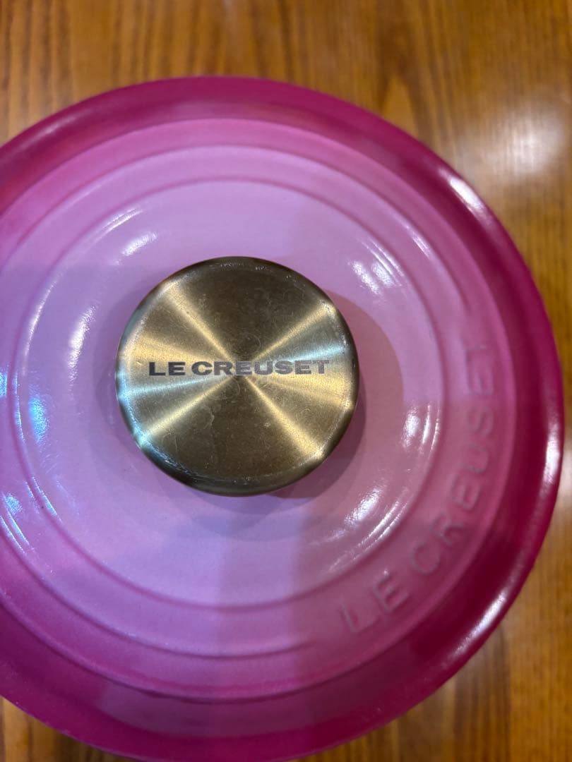 LE CREUSET ピンク 片手鍋　18㎝