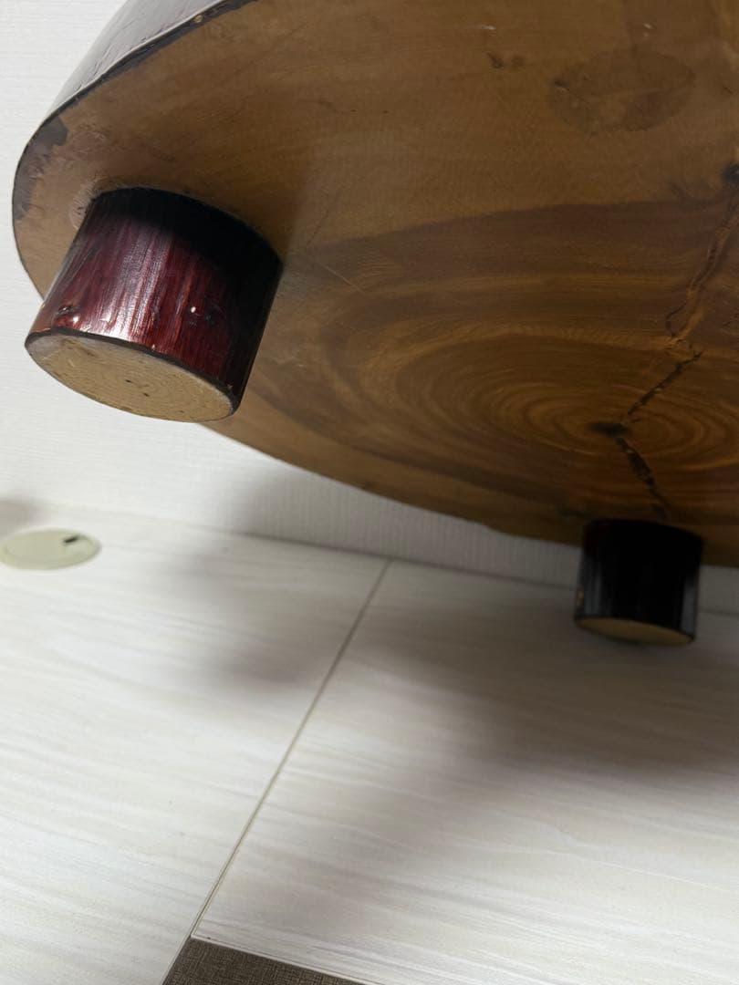 一枚板 無垢材 座卓 飾り台 ローテーブル 花梨材