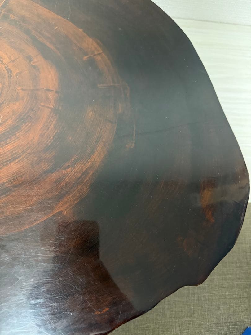 一枚板 無垢材 座卓 飾り台 ローテーブル 花梨材