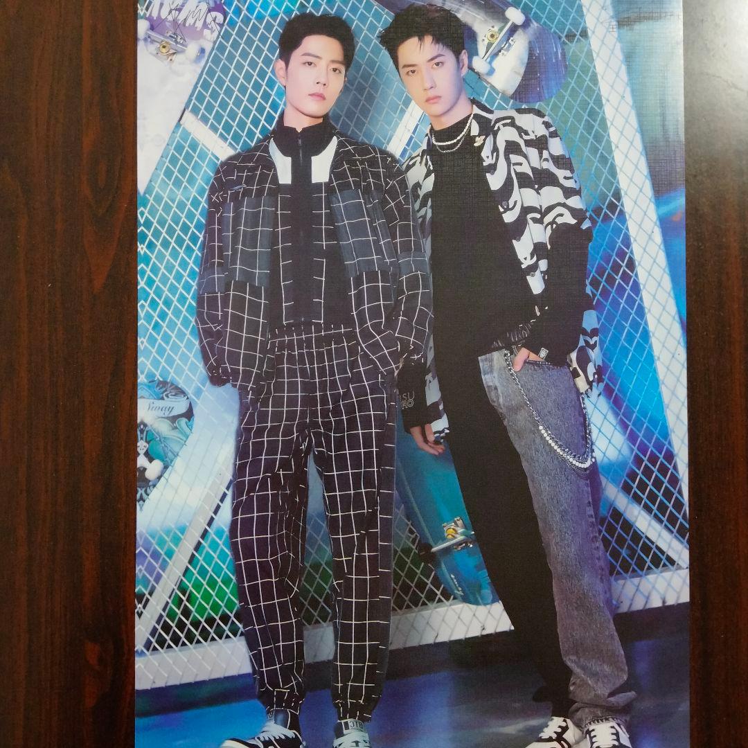 ⑩陳情令 ポスター8枚 肖战 肖戦 シャオジャン ワンイーボー 王一博