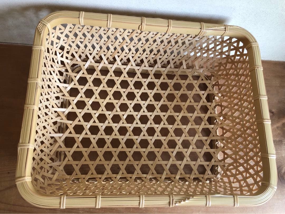 竹籠　茶わんかご