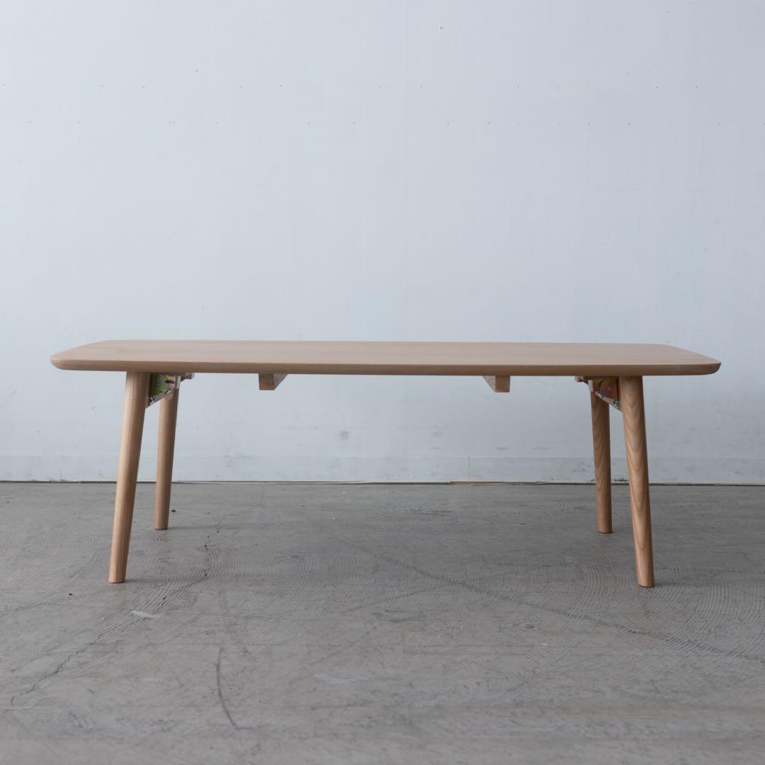 折りたたみテーブル　突板