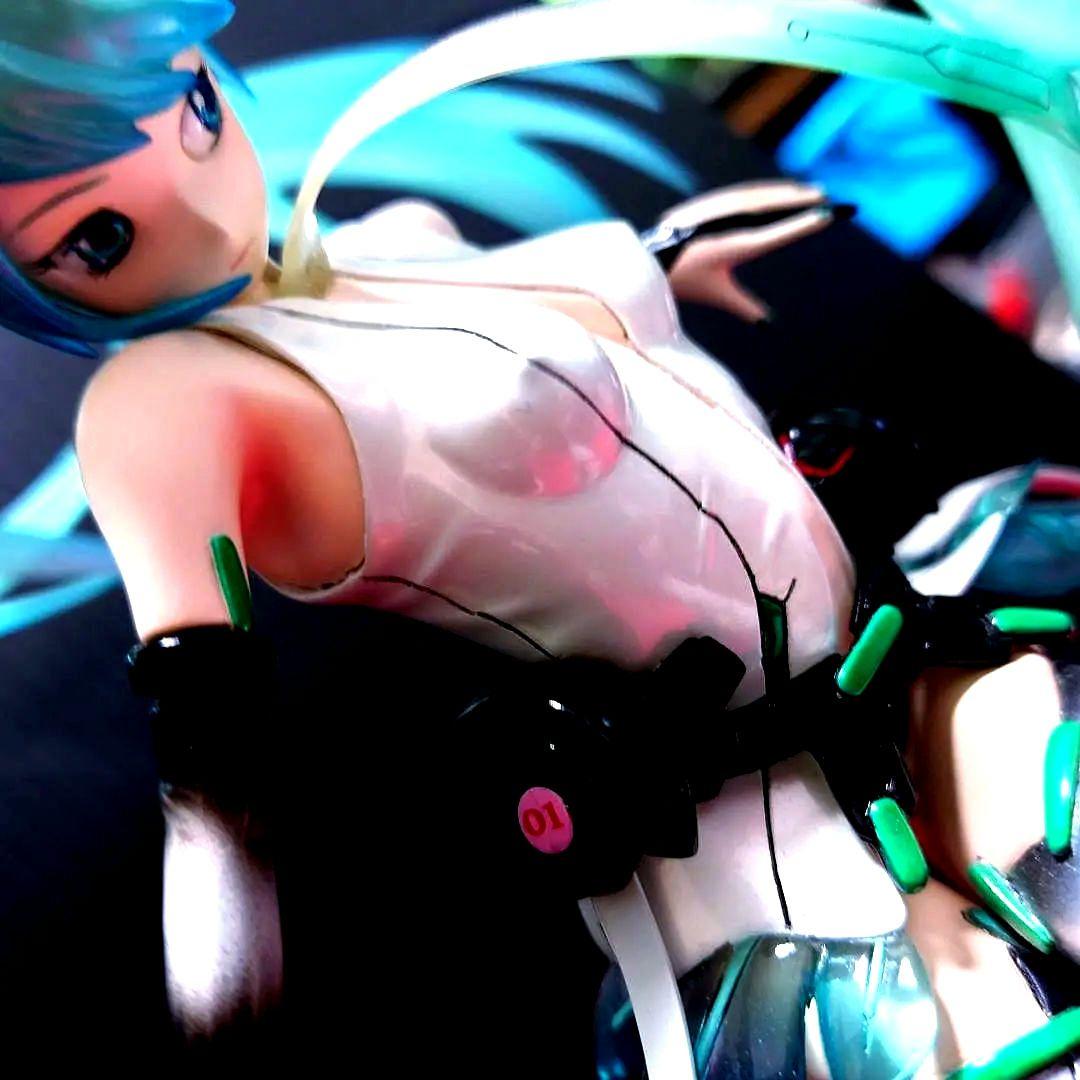 一点物 初音ミク ガレージキット 完成品 ハンドメイド 一点物