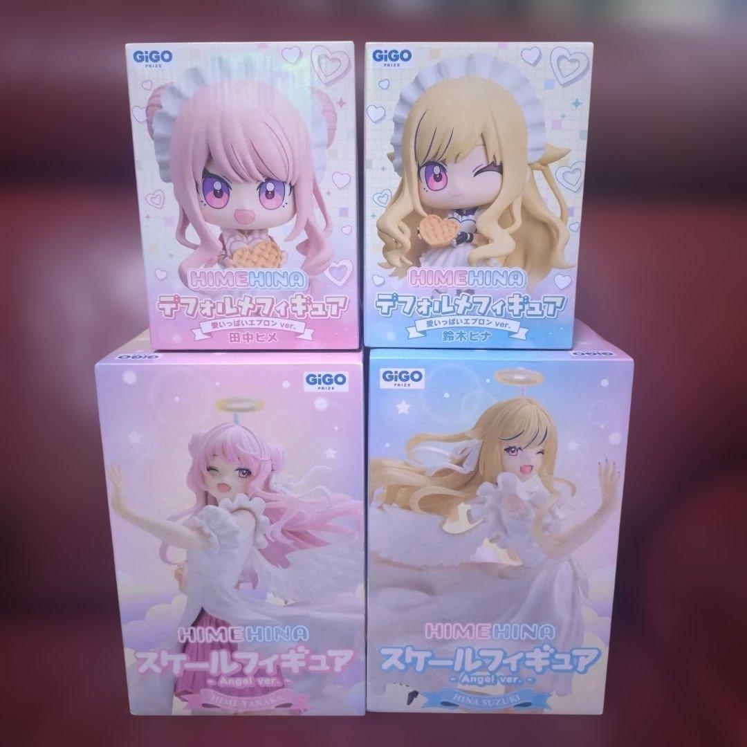 ぶいすぽっ！スケールフイギュア GIGO HIMEHINA 4個セットスケール