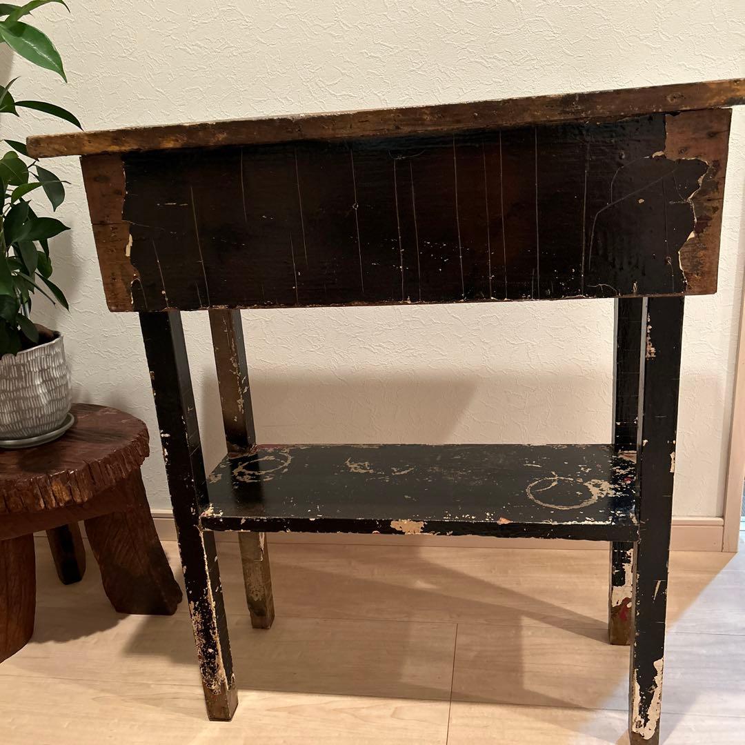 アンティーク　木製　台　シャビー　店舗　ディスプレイ　期間限定値下げ