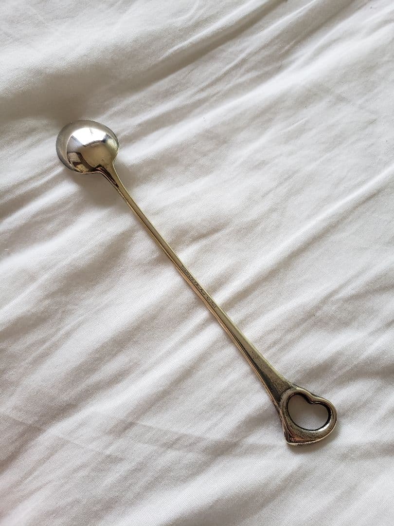 TIFFANY Sterling925 シルバー オープンハート スプーン 純銀