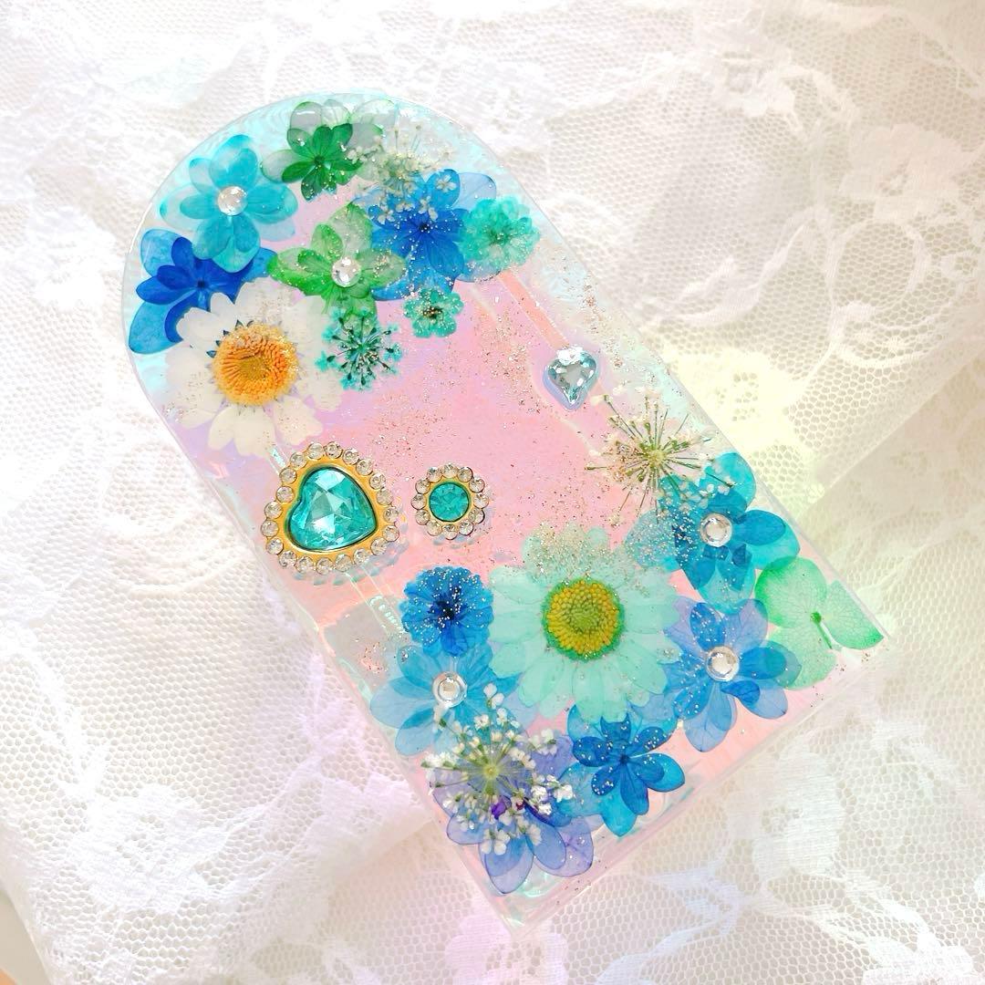 お花の入れ物　オーロラカラー