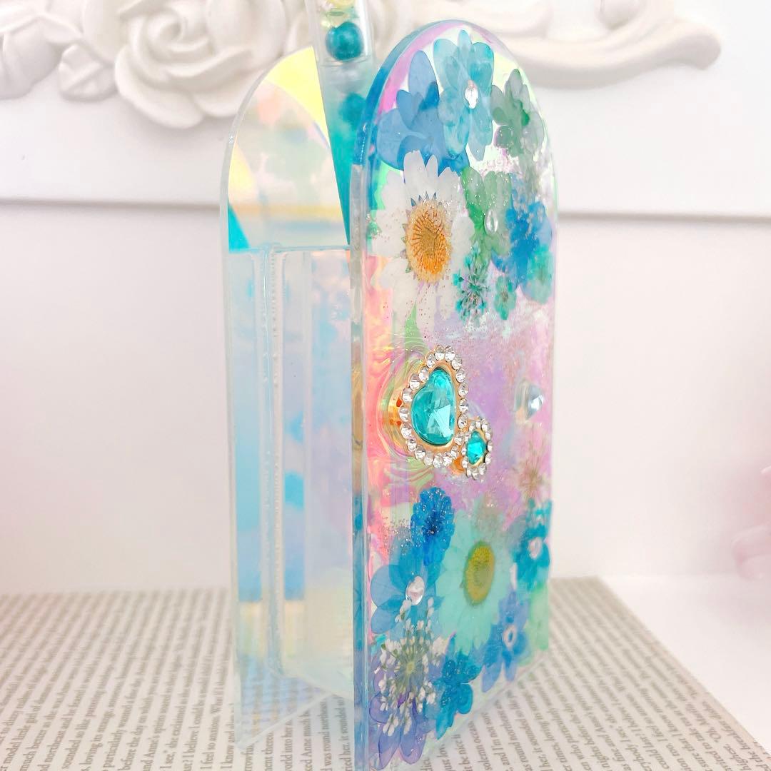 お花の入れ物　オーロラカラー