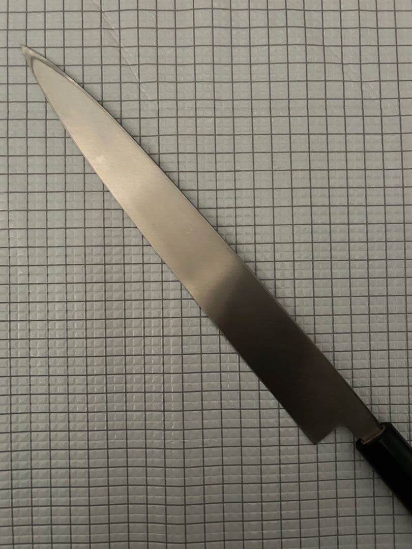 仙助 柳刃 包丁 柳刃包丁 刺身包丁270mm 紫檀シノギ柄