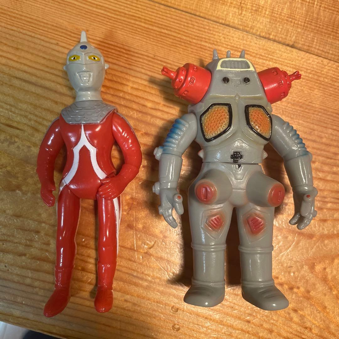 ブルマァク魂 ウルトラセブン VS キングジョー マルサン ソフビ 昭和