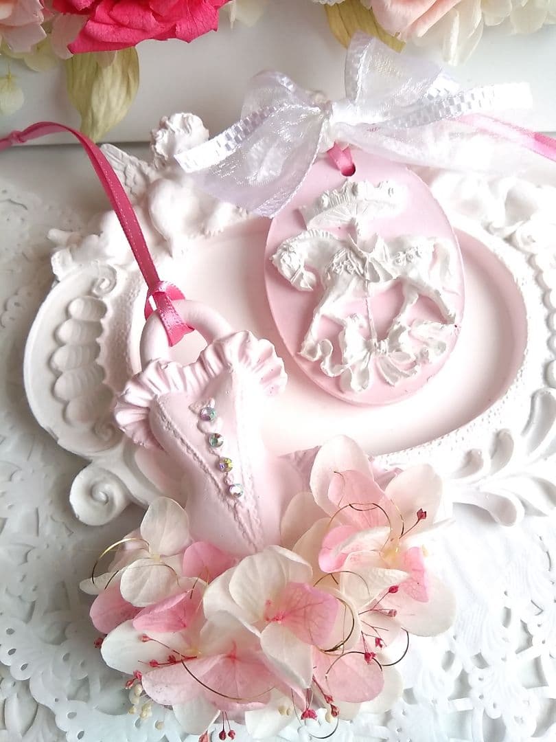 アロマストーンバレリーナドレス＆フラワーアレンジ