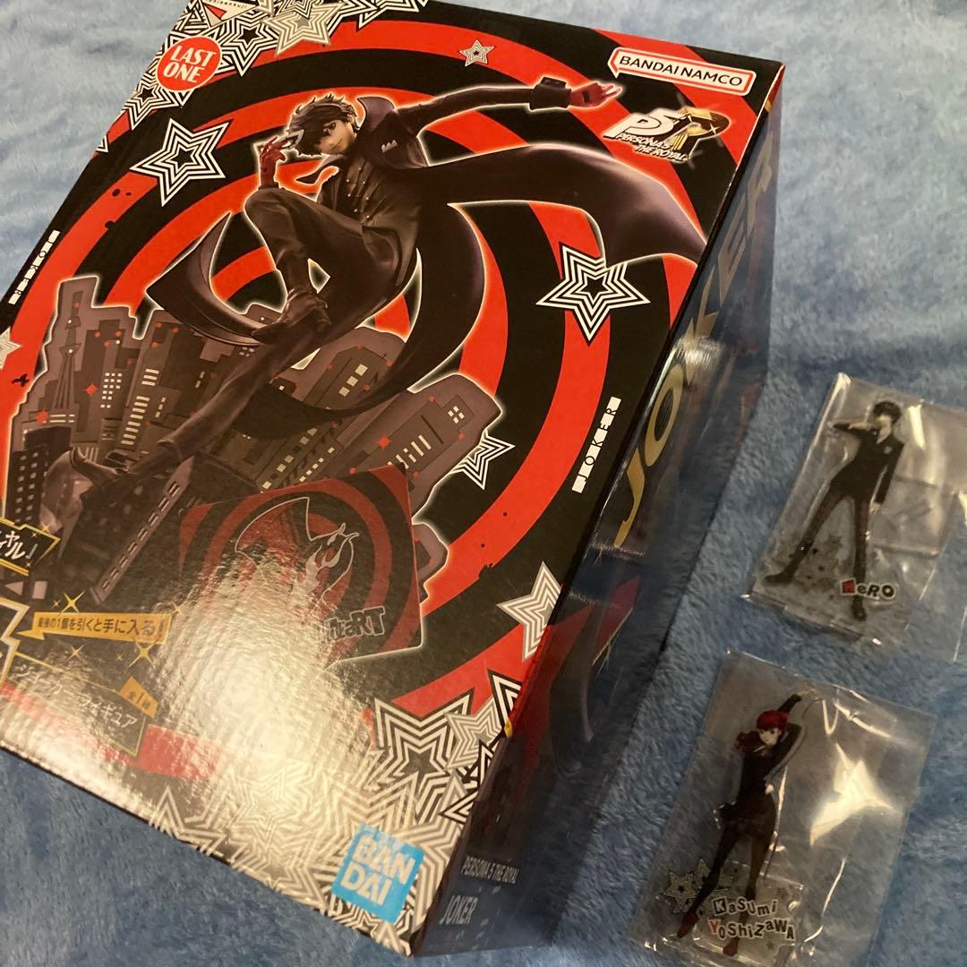 一番くじ P5R ラストワン賞 ジョーカー フィギュア 主人公他アクスタ