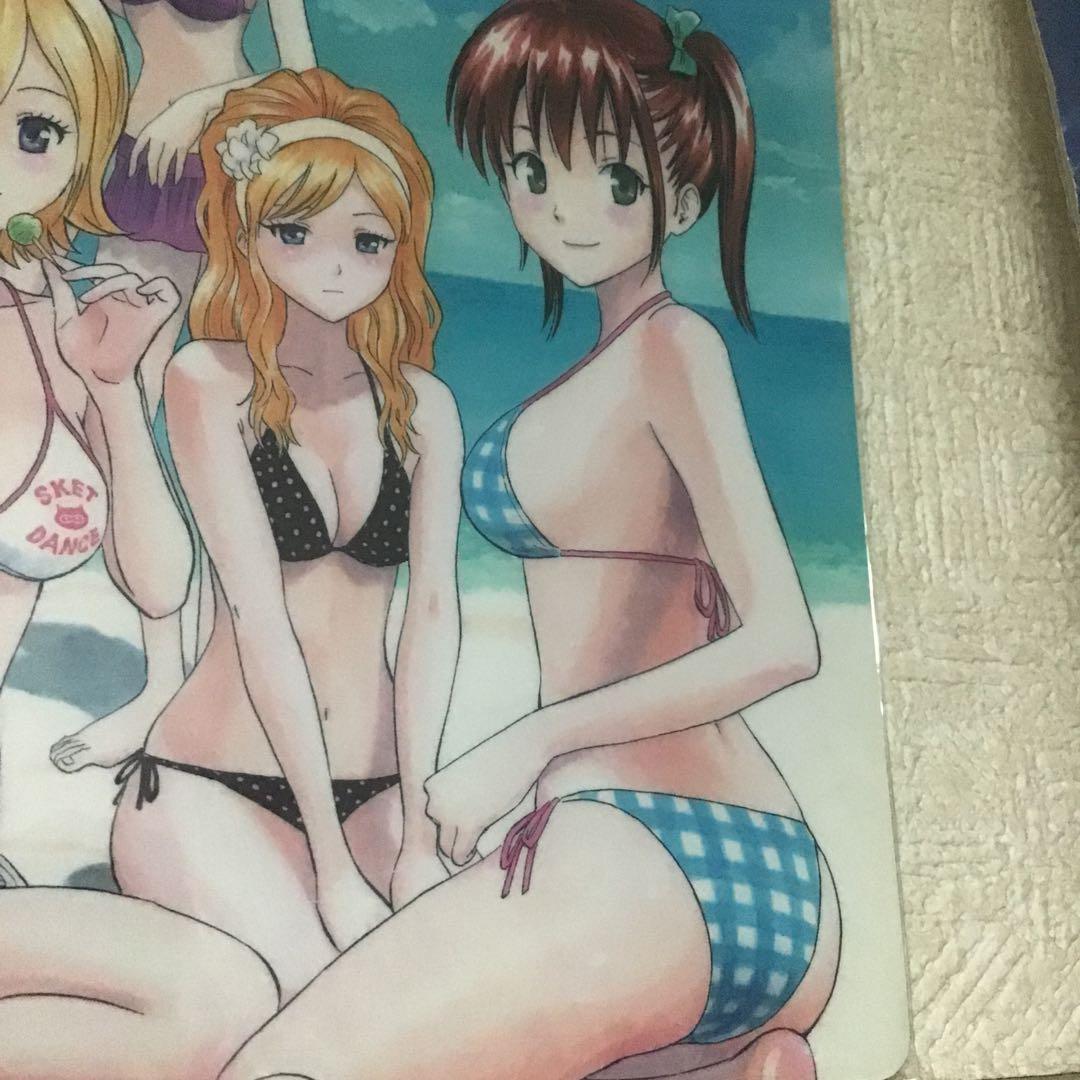 ❤️水着　下敷き　ヒロインセット　スケットダンス
