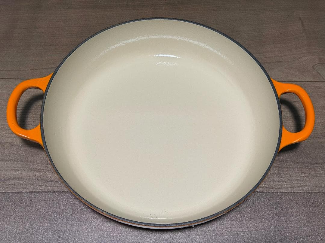 Le Creuset 両手鍋 26 オレンジ