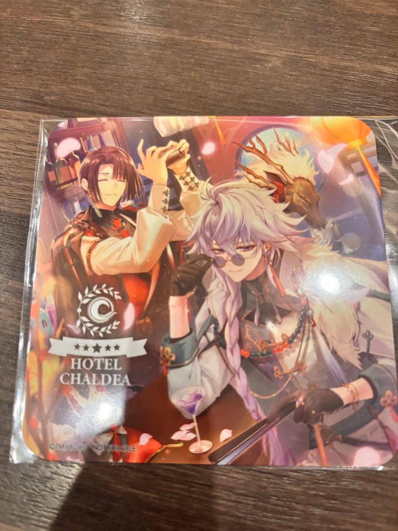 FGO ホテルカルデア ドリンク コースター 特典 マーリン 太公望 - メルカリ