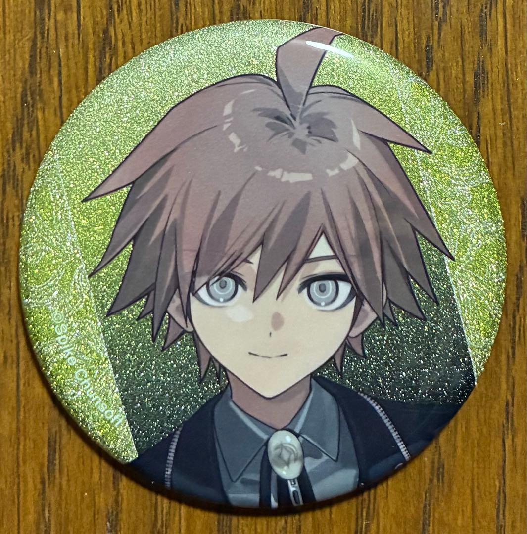 ダンガンロンパ およ 玉座 グリッター缶バッジ 苗木誠 - メルカリ