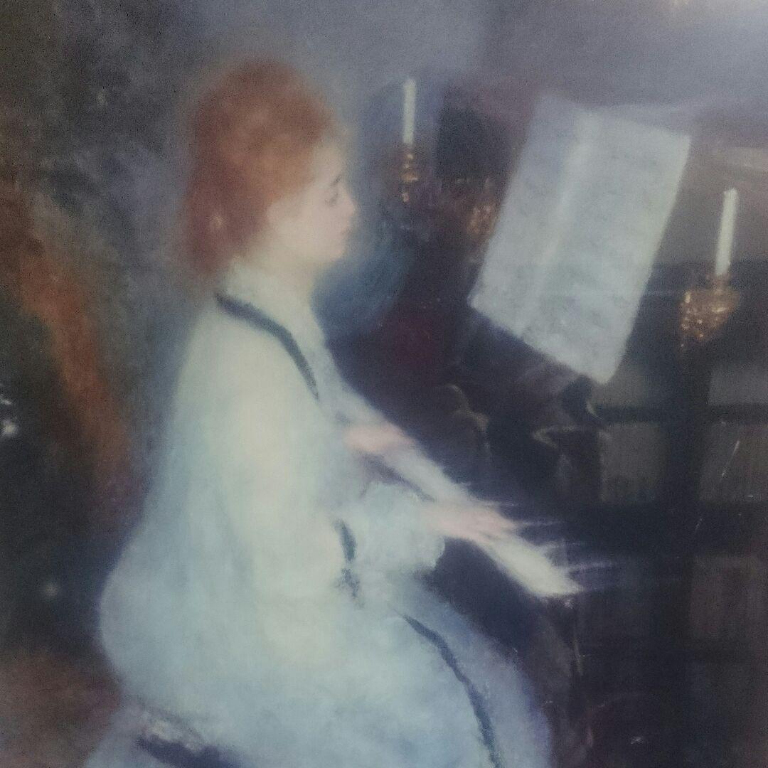 ルノワール絵画額装 ルノワール 「ムーラン・ド・ラ・ギャレット」 10号 西洋絵画 立体複製