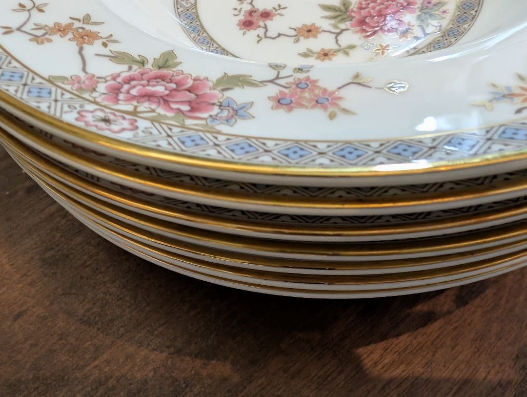 ロイヤルドルトン　カントン　深皿7枚