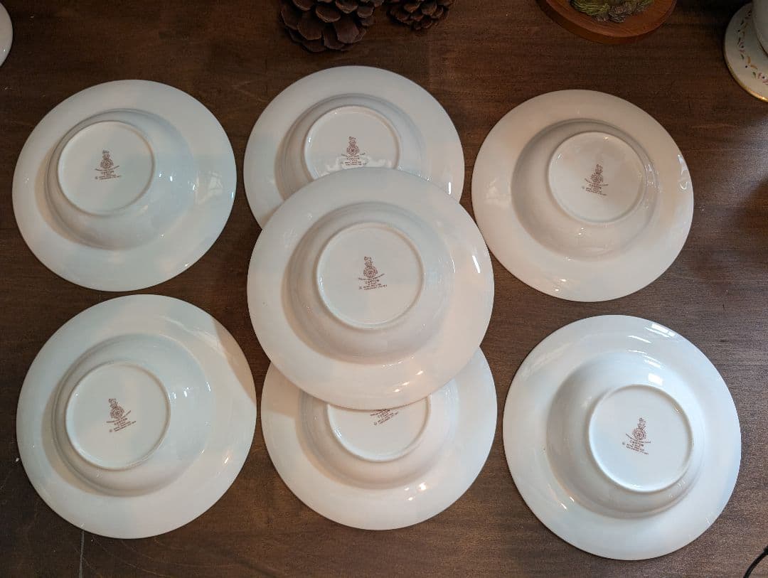 ロイヤルドルトン　カントン　深皿7枚