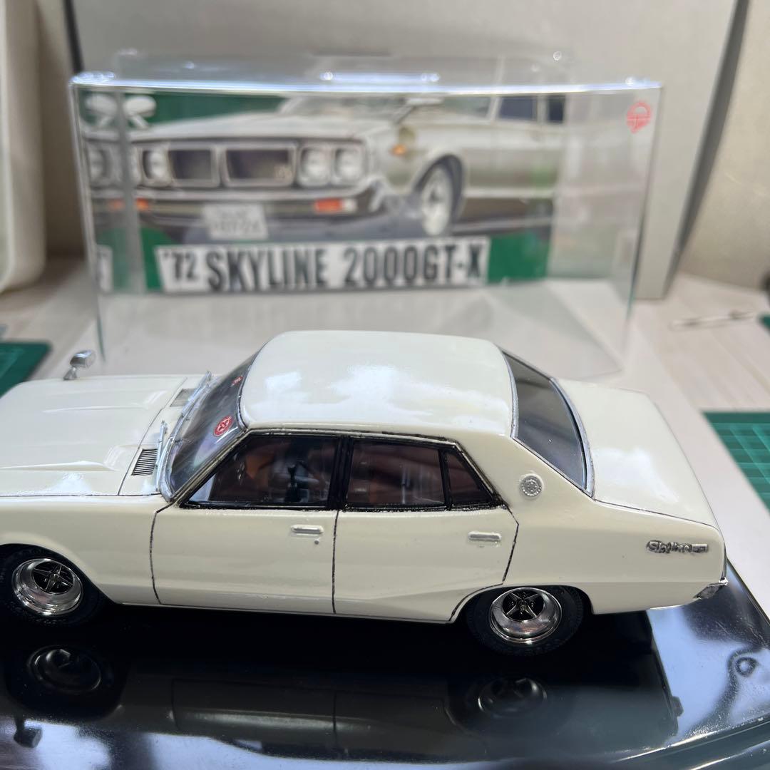 1/24 '72スカイラインGTX ケンメリ4Drプラモデル - メルカリ