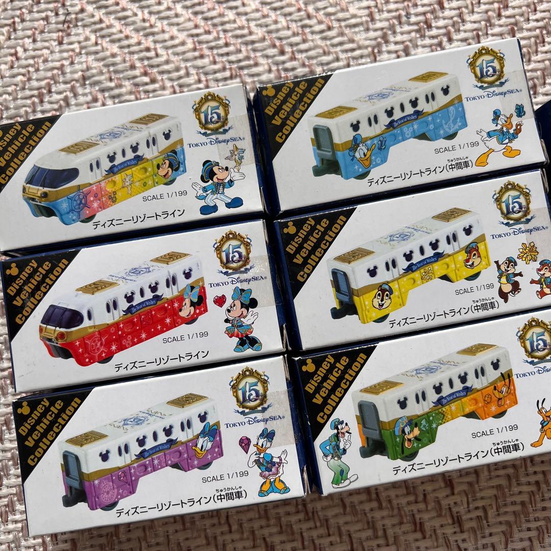 ディズニーシー　15周年 トミカコレクション 8個セット