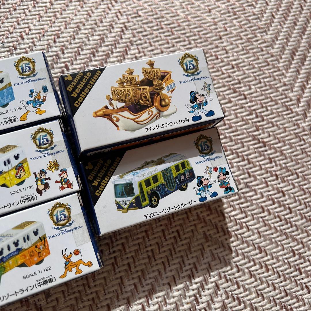 ディズニーシー　15周年 トミカコレクション 8個セット