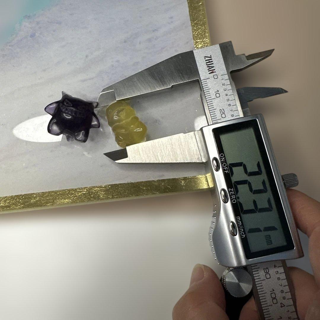 けりー☆ ✨ピカチュウとゲンガー✨バライトの原石付き　アステロイド2個