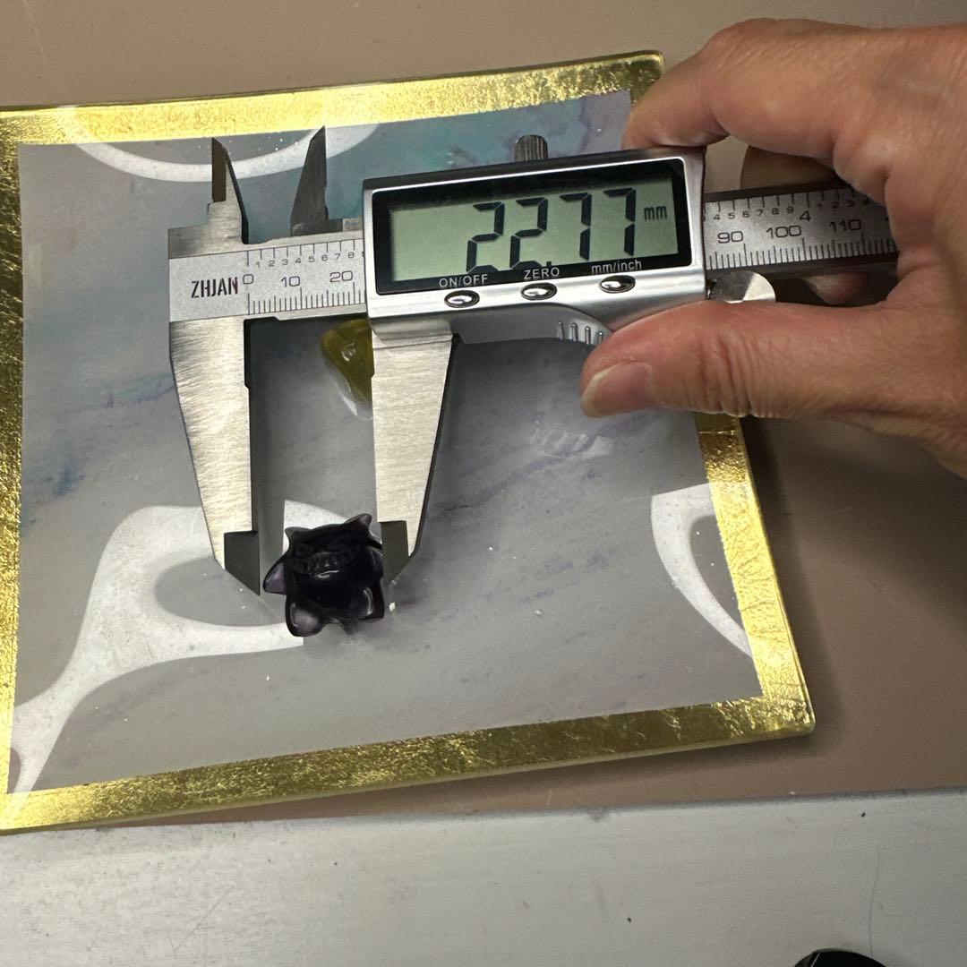 けりー☆ ✨ピカチュウとゲンガー✨バライトの原石付き　アステロイド2個