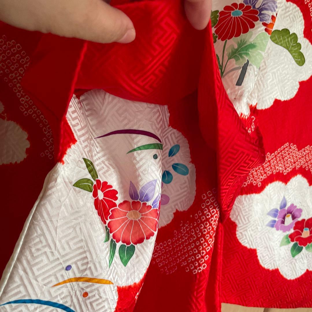 七五三３歳　女の子　七五三着物３歳