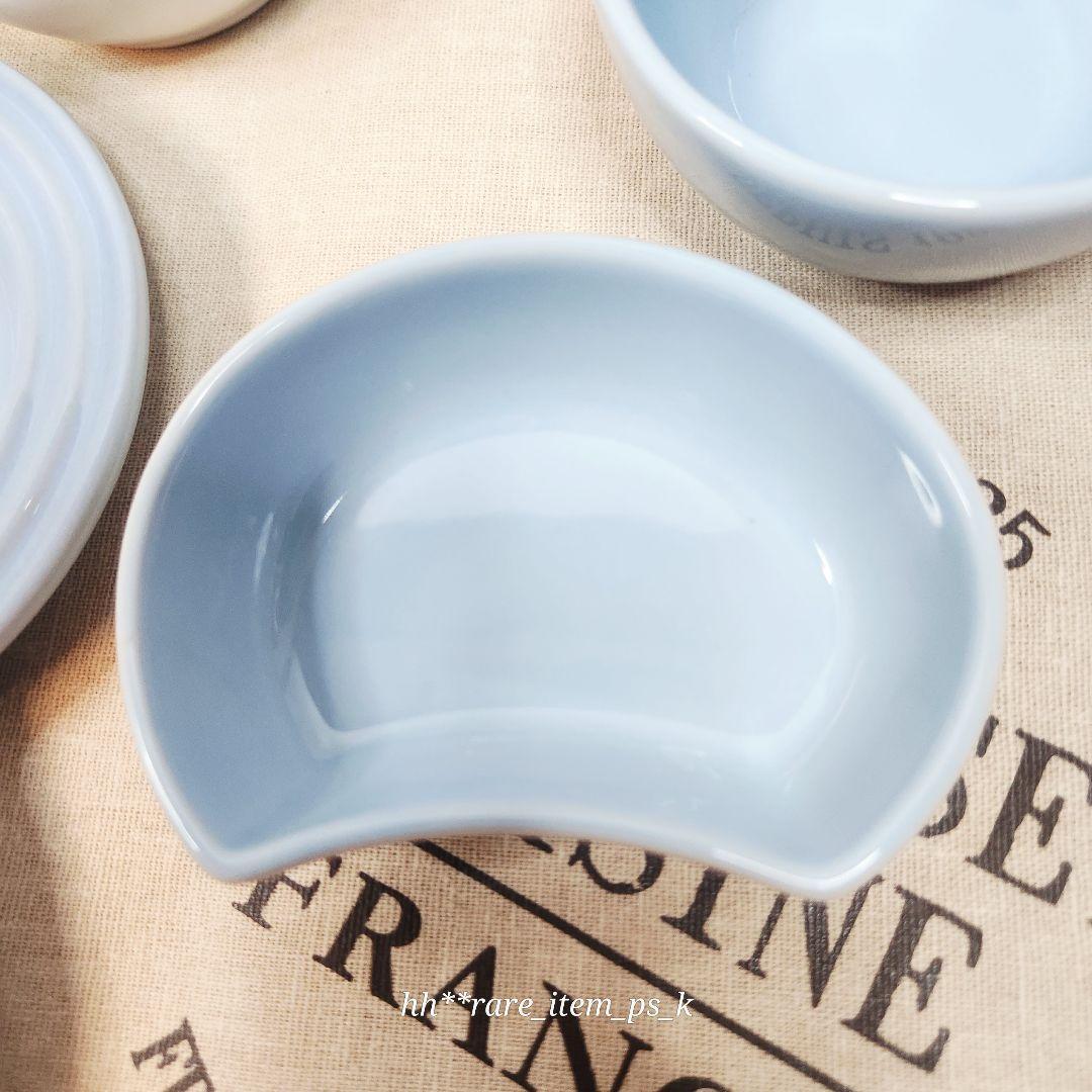 ルクルーゼ ミッキー コレクション テーブルウェアセット ミニディッシュ ブルー