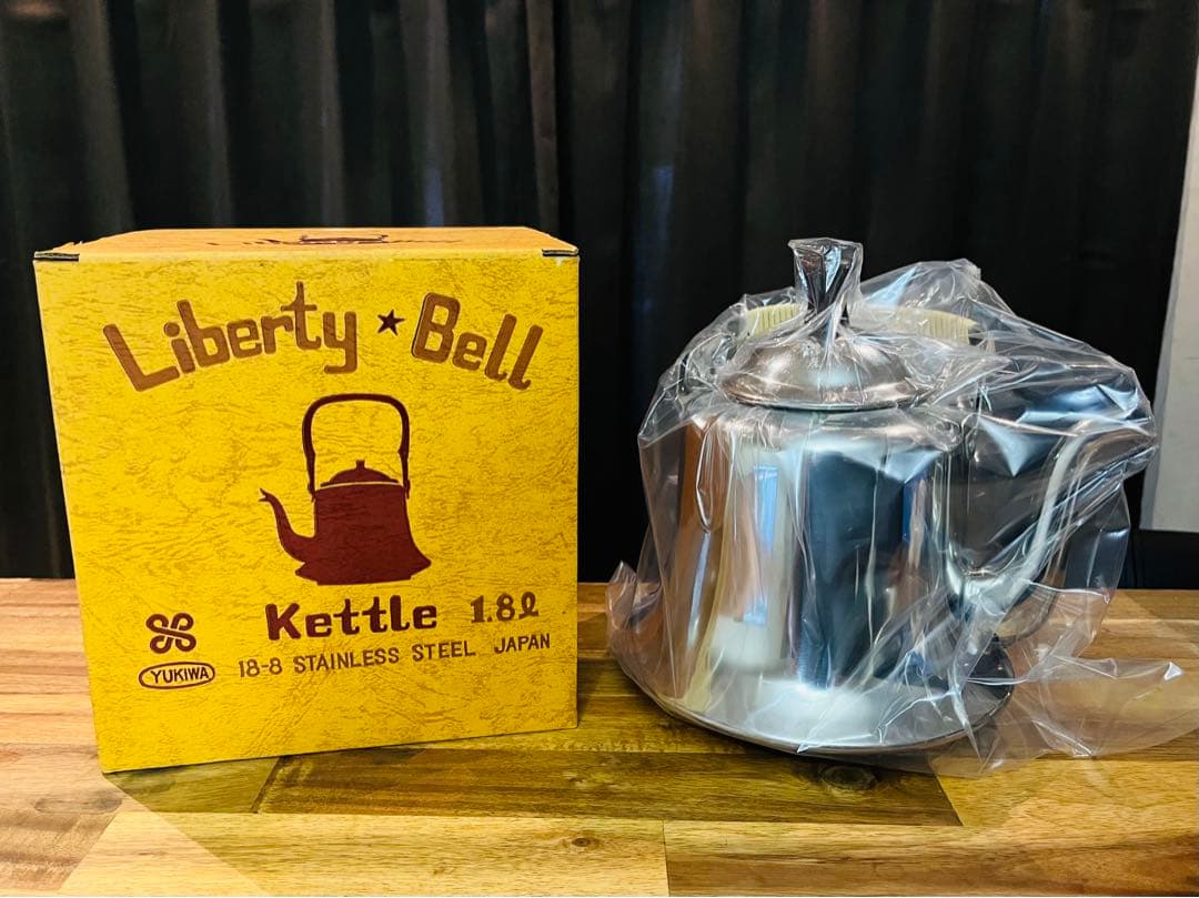 【新品】YUKIWA 1.8L ステンレスケトル/ナポレオンケトル