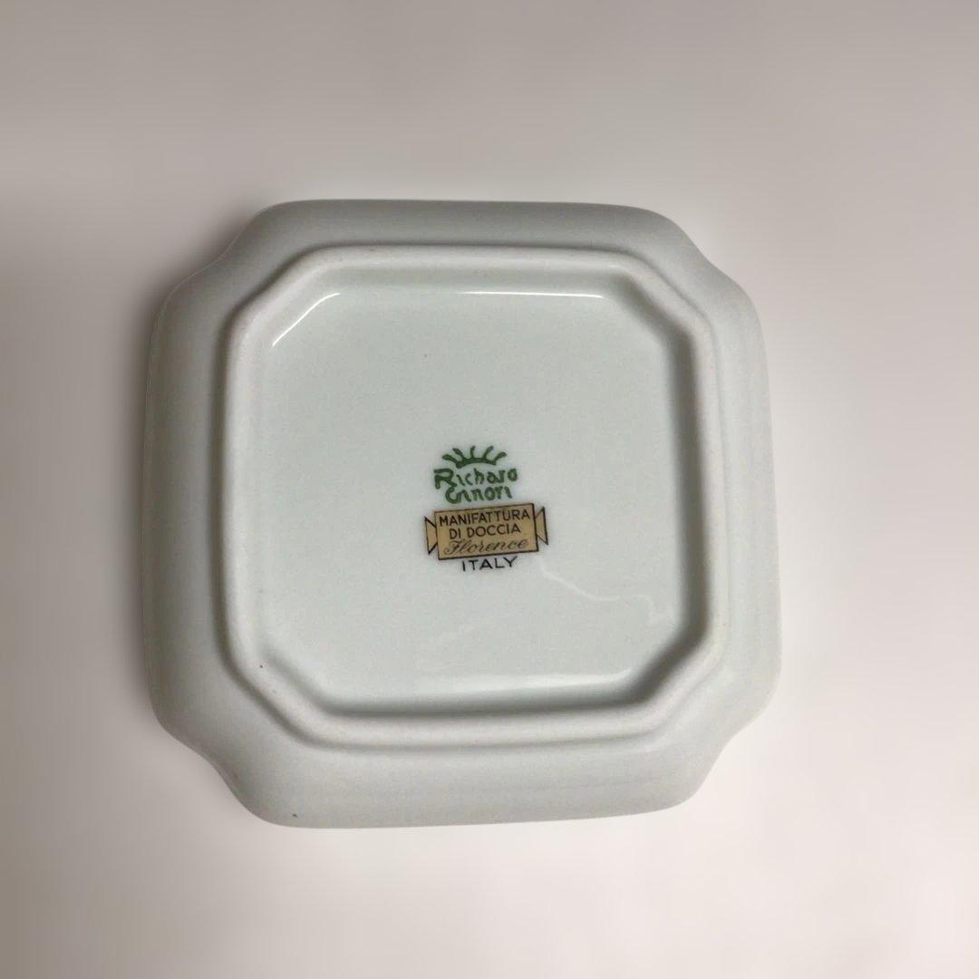 ☆廃盤希少品リチャードジノリ 「レッドコック」ニワトリ 豆皿 小皿