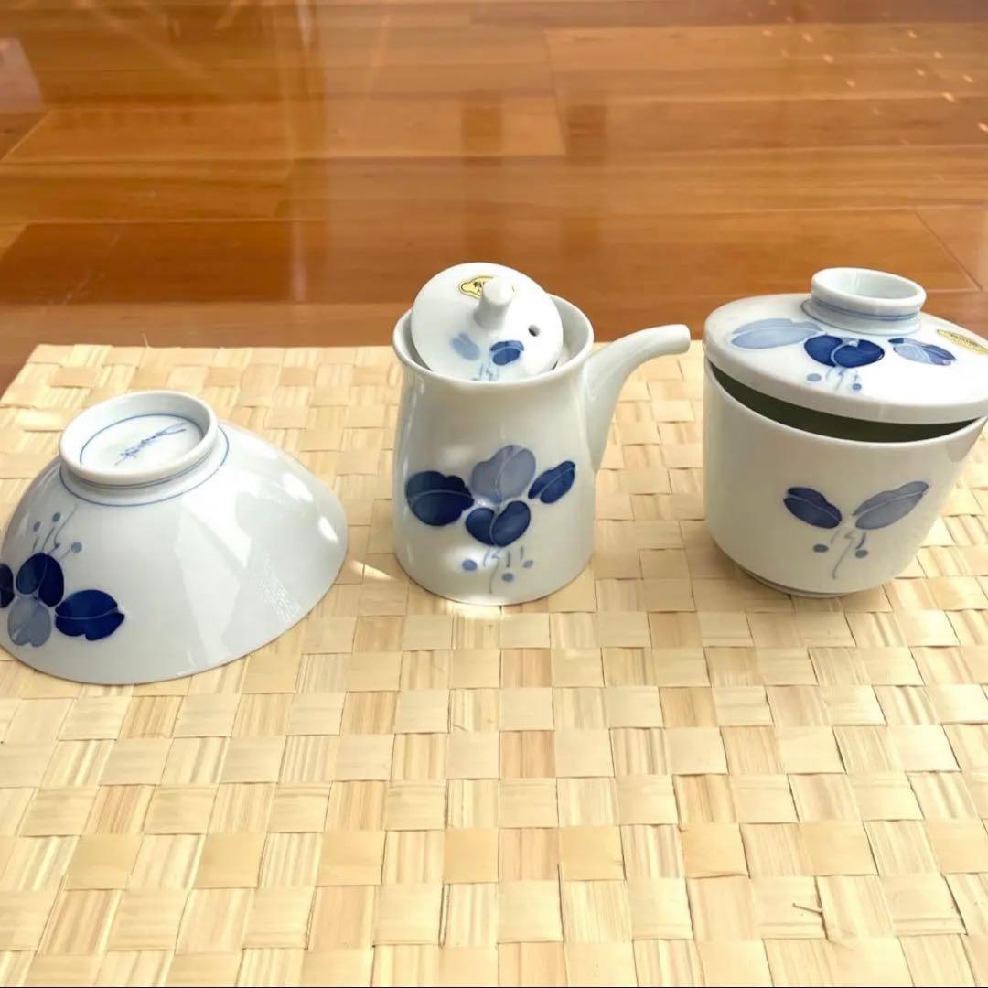 新品　有田焼　七郎右衛門　和食器　14種類　5客セット（全59個）急須　湯呑