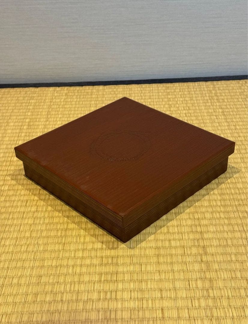 木製漆塗り 初瀬川柳菴 作 柳筥 出世膳 5客 茶懐石道具