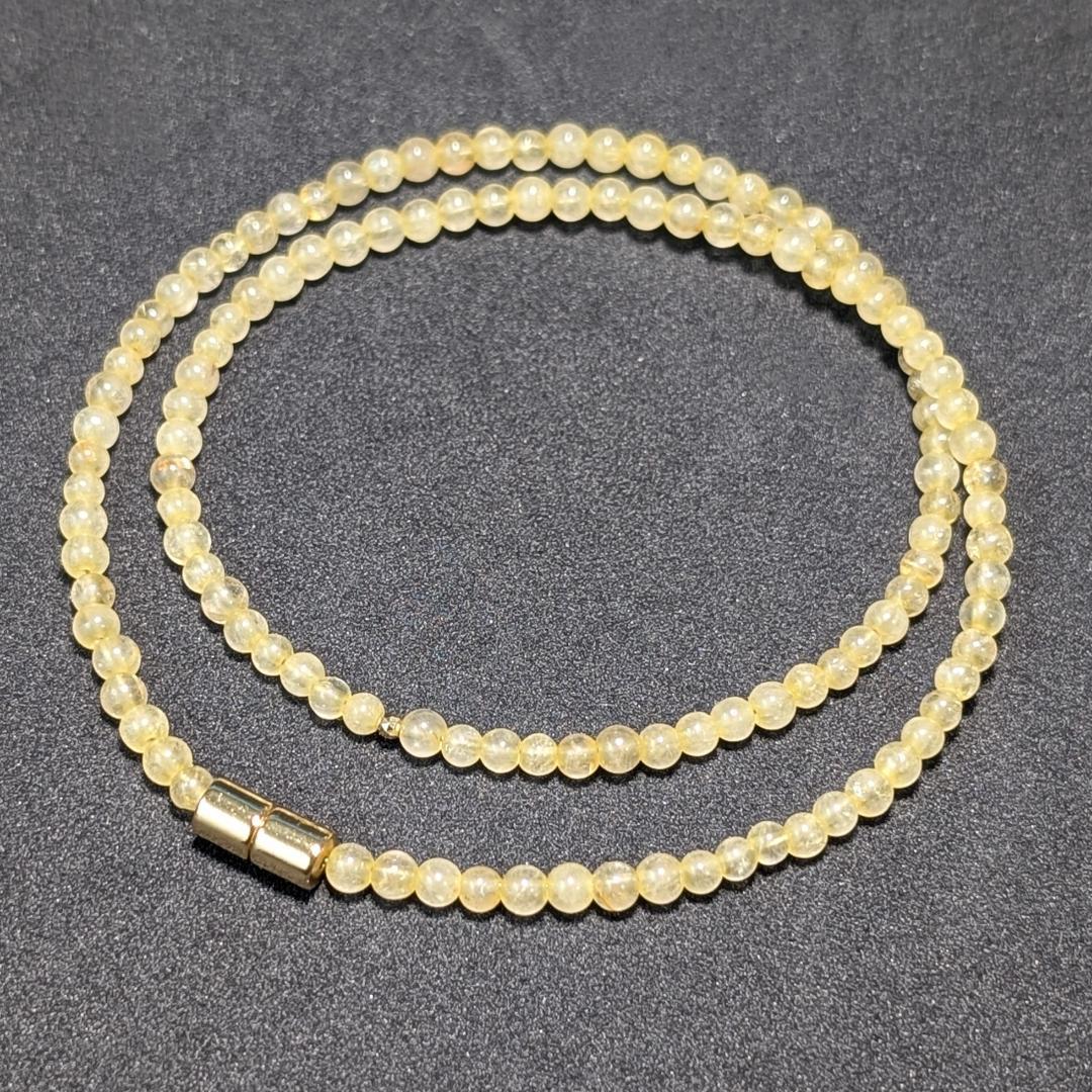 【数量限定】ゴールドルチル×K18 3WAYブレス ネックレス アンクレット