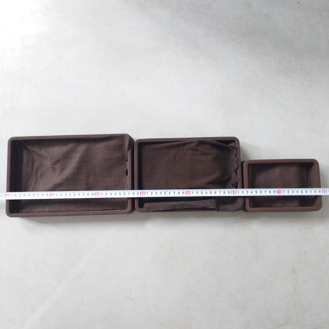 希少 クリストフル カトラリー収納 変色防止用ケース 4点