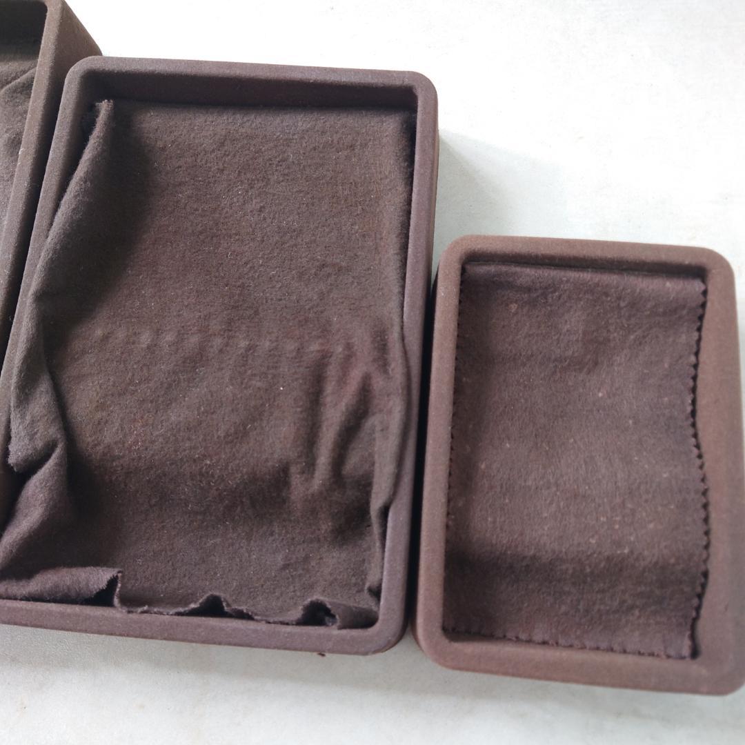 希少 クリストフル カトラリー収納 変色防止用ケース 4点