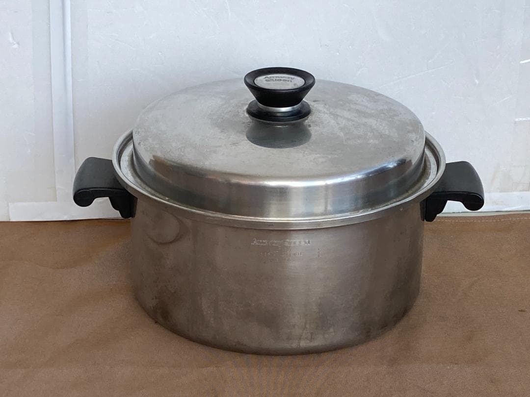 Amway Queen アムウェイ クィーン 18/8 ステンレス両手鍋 27㎝ - メルカリ