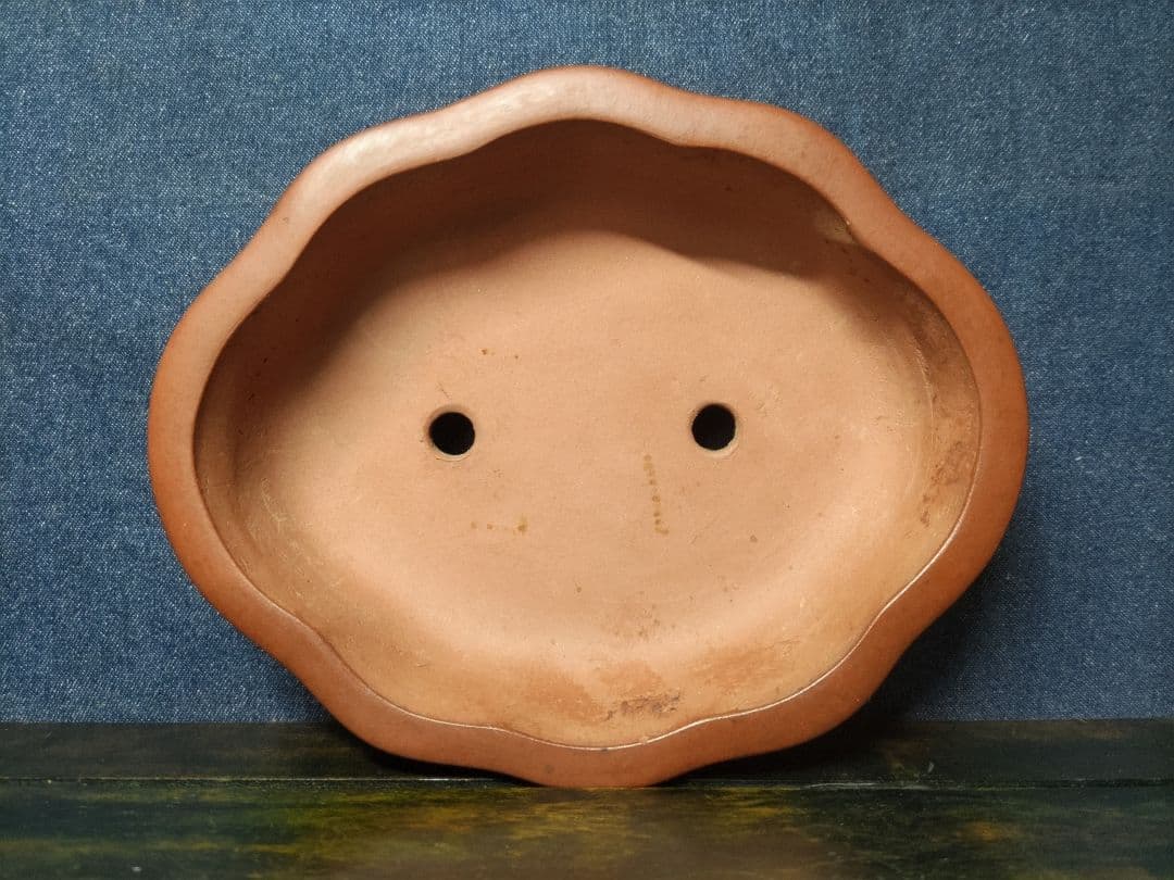 盆栽鉢　　中国宜興　希少品　　複数落款　　早い者勝ち