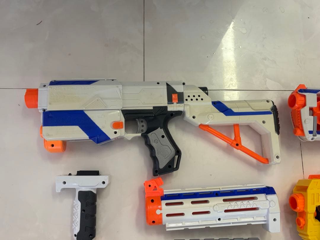 ナーフ6点セット中古 リタエイター ストライクモジュラス その他おまけ