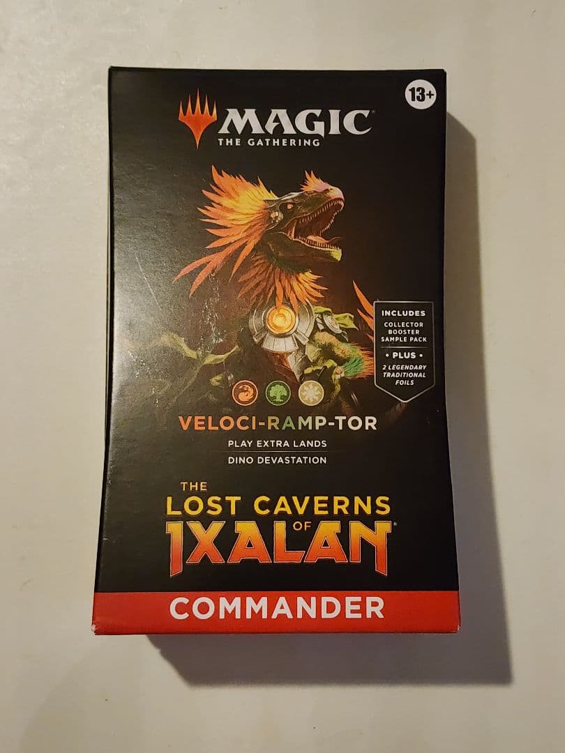 イクサラン：失われし洞窟 統率者 デッキ ヴェロキ「ランプ」トル 英語