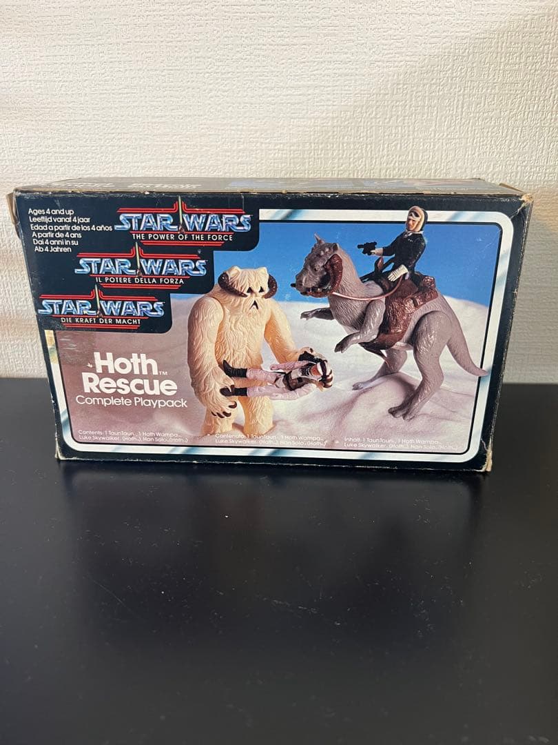 1984 オールドケナー　トリロゴ　ホスレスキュー　スターウォーズ スターウォーズ】オールドケナー ダースベイダー フィギュア(RETURN OF