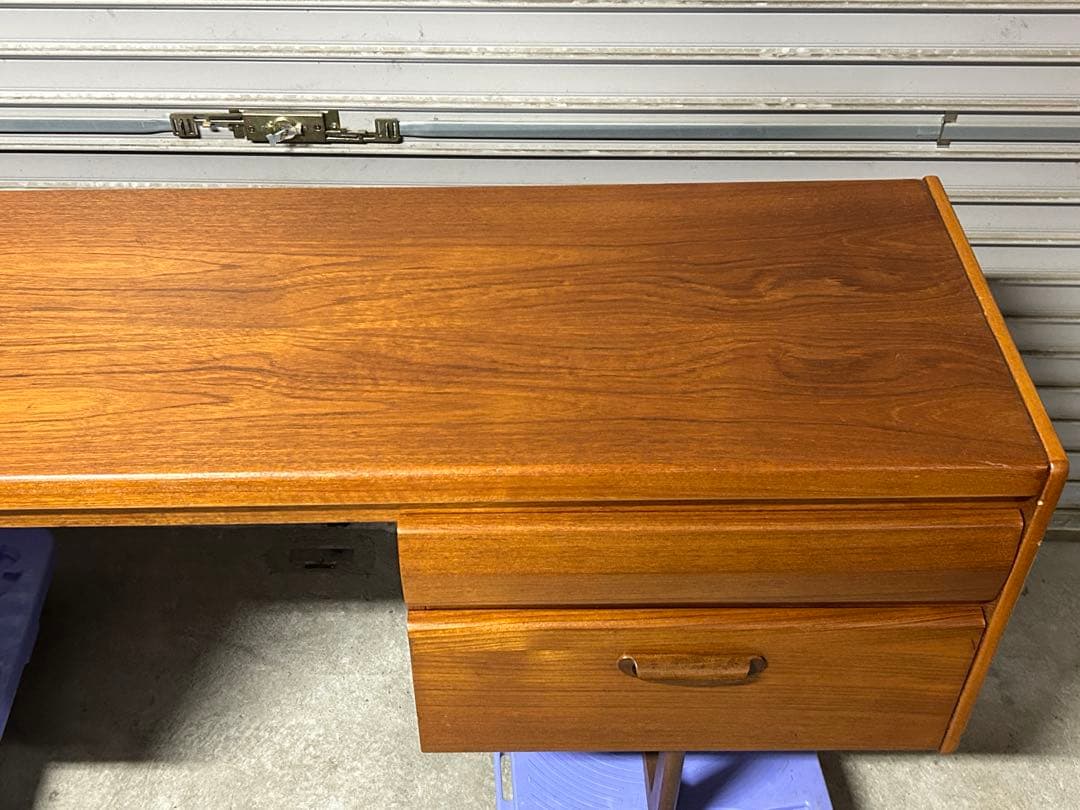 ☆GE206 北欧ヴィンテージ デスク　幅155.5　奥 41　高 67.5cm