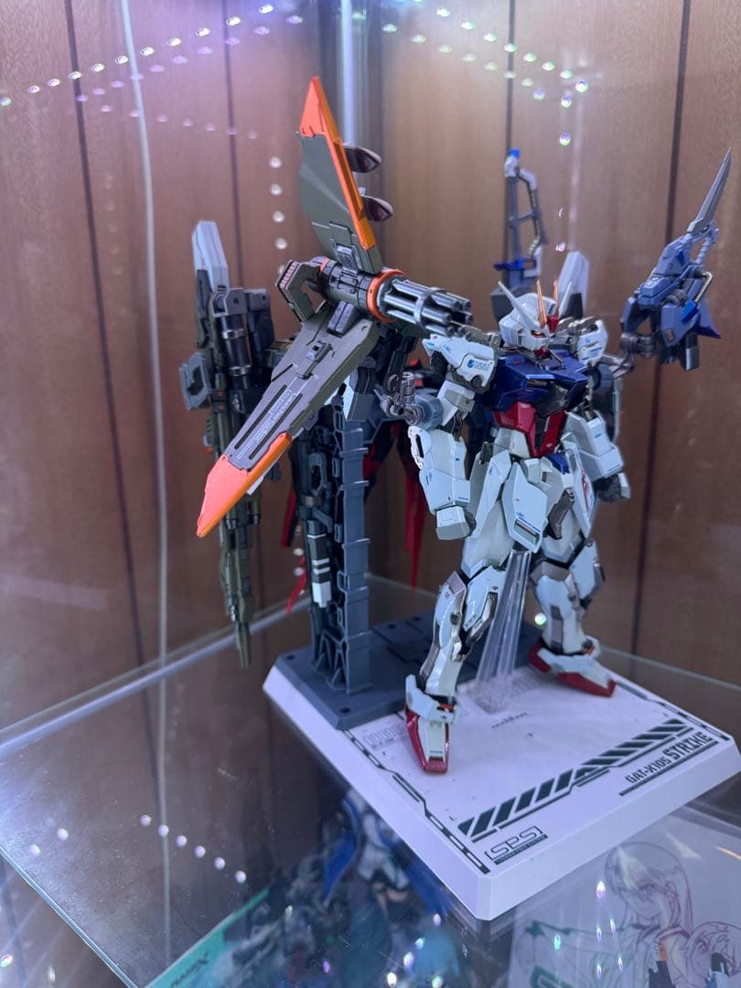 【楽一番】L BUILD ストライクガンダム ストライカーセット